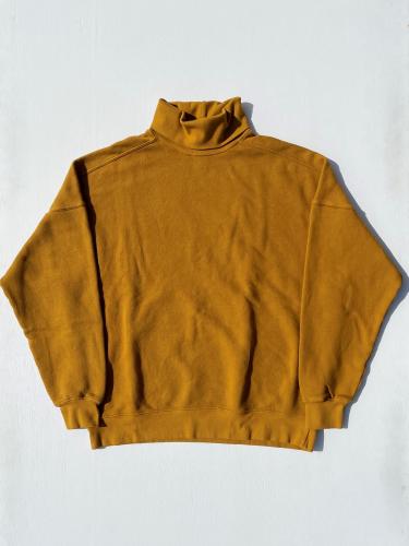 Super Russell Turtle Neck Sweatshirt "Mustard"