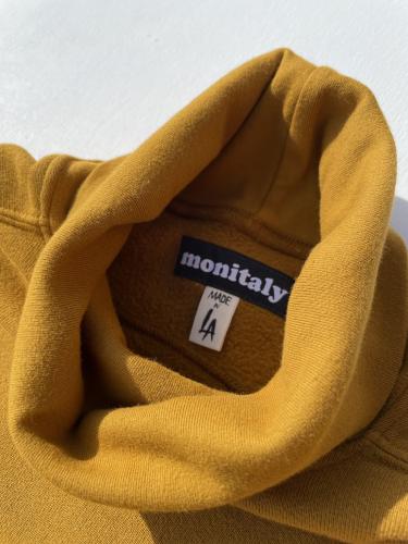 Super Russell Turtle Neck Sweatshirt "Mustard"