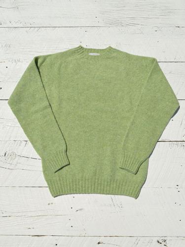 【40% OFF】　Crew Neck Shetland Sweater 
