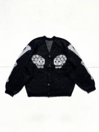 【THRIFTY LOOK 】 Raglan Sleeve Souvenir Cardigan