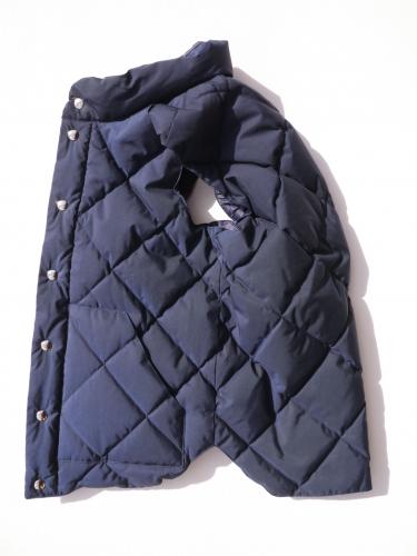 【30% OFF】　NR別注　Round Tail Quilted Italian Vest　