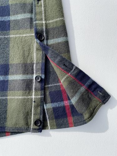 【 30% OFF】 Button Shawl (Big Plaid Heavy Flannel)