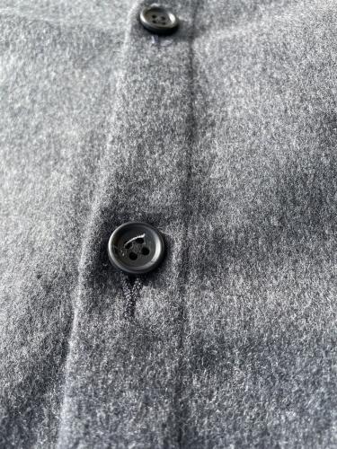 Button Shawl (Wool Cotton Flannel)