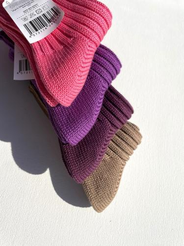 Organic Ribbed Socks (Short Length)