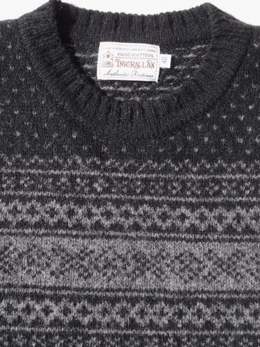 Jacquard Shetland Sweater (2 Tone)