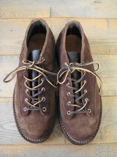 Lace To Toe Oxford (Brown Suede)