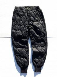 【TAION】 MILITARY SOFT SHELL DOWN PANT (Black)