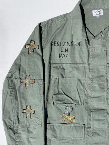 【OAXACA】　BDU Jacket (Hand embroidery) 