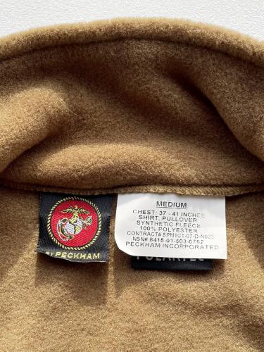 【USMC】　Polartec Pullover Fleece Jacket (dead stock