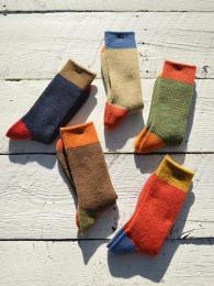 Wool Panel Socks