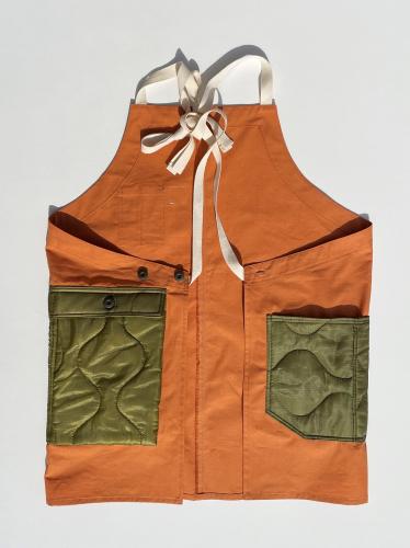 【MIDR】 WG Apron (Cotton Ripstop / Quilting)