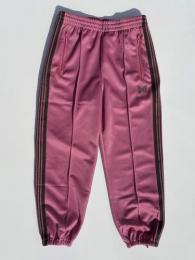 Zipped Track Pant (Poly Smooth) "Smoke Pink"