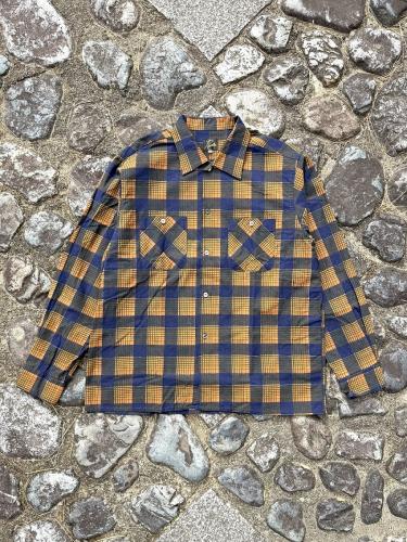One-Up Shirt (Printed Flannel / Plaid) "Brown"