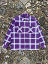 One-Up Shirt (Printed Flannel / Plaid) "Purple"
