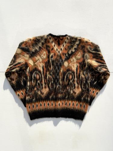 Mohair Cardigan (Paisley)