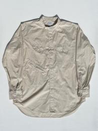 Banded Collar Shirt (Pima Cotton Broadcloth)