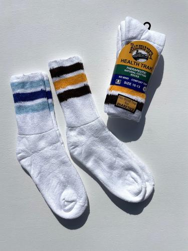 【RAILROAD SOCK】Health Trak Exclusive Stripe Socks