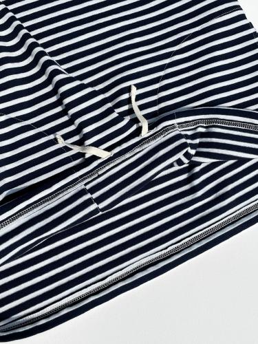 Short Sleeve Hoody (PC Stripe Jersey)