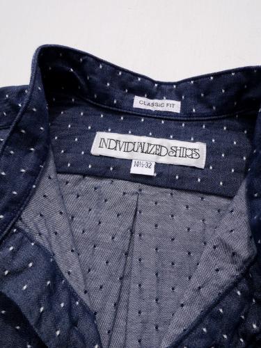 NAT-U-RAL別注 Classic Fit Popover Banb Collar Shirt