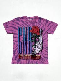 【GUNS N' ROSES】 UYI PISTOL Dip-Dye Tee