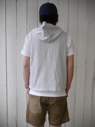 【50%OFF】 Sleeveless Knit Hoody (St. French Terry)