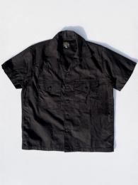 S/S Fatigue Shirt (Backsateen) "Black"