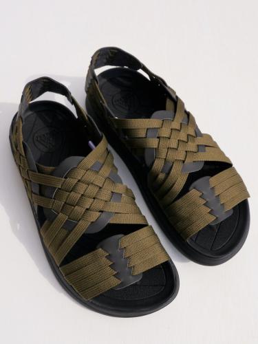 【Malibu Sandals】 Canyon (Nylon Weave)　"Olive"