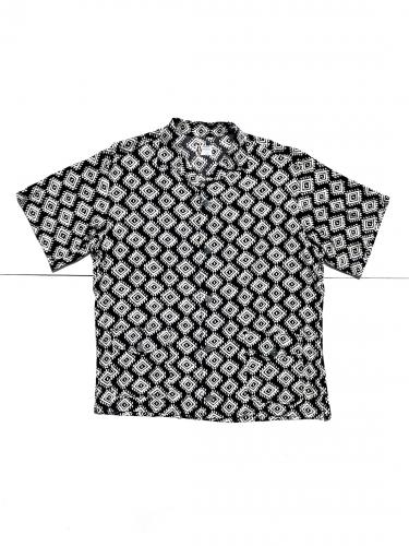 【TOWNCRAFT】 Rayon Beach Shit (Black Batik)