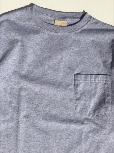 L/S CREW POCKET Tee