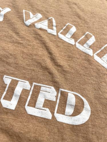 【UNDYED】　30PV S/S TRIM Tee (Printed)