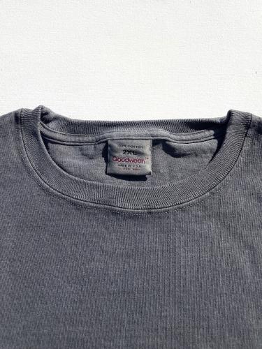 S/S Pocket Tee Pigment Dye Big (Black)