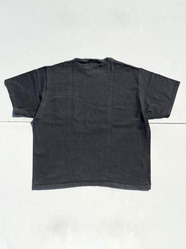 S/S Pocket Tee Pigment Dye Big (Black)