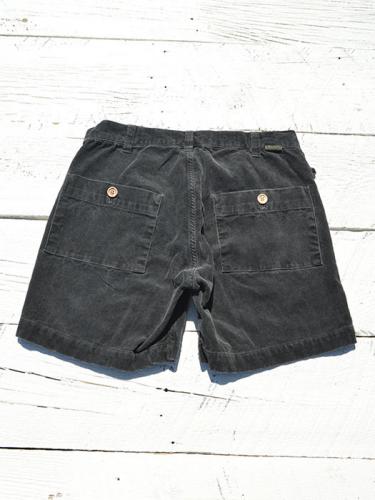 【Sunlight Believer】　70's Corduroy Shorts (Black)