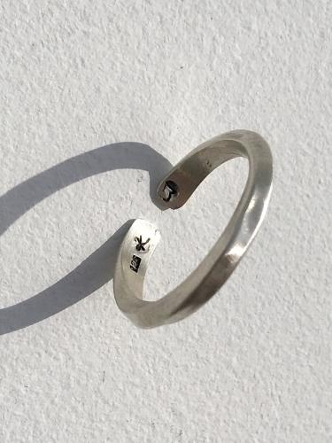 Twisted Open Ring
