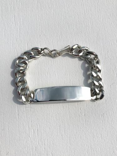 Natural/商品詳細 ID Bracelet