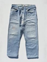 USA Levi's 501 Wide Tapered Pants (Blue)"XL-1"