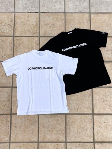 Printed Cross Crew Neck T-Shirt (Cosmopolitanism)