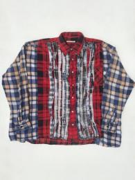 Flannel Shirt → Ribbon Wide Shirt 　"C"