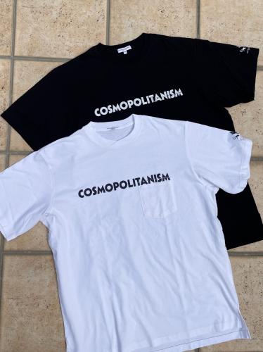 Printed Cross Crew Neck T-Shirt (Cosmopolitanism)