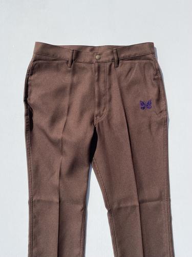 【 30% OFF】 Slim Jean (Poly Twill) "Brown"