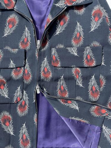 Natural/商品詳細 Sport Jacket (Wool Gabardine / Printed)