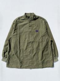 S.C. Army Shirt  (Back Sateen) "Olive"