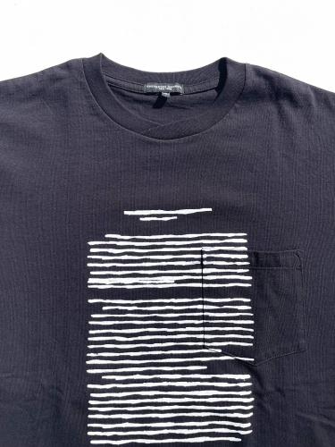 Printed Cross Crew Neck L/S T-Shirt