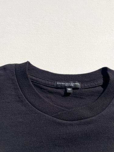 Printed Cross Crew Neck L/S T-Shirt