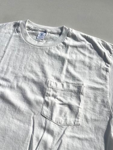 【Velva Shee】 1PAC S/S C/N TEE W/PKT (White)