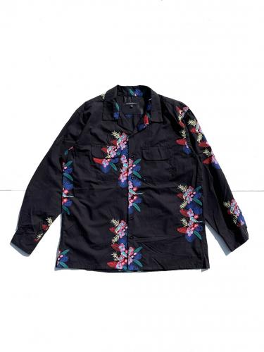 Classic Shirt (Cotton Floral Embroidery Sheeting)