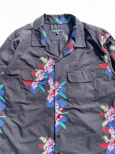 Classic Shirt (Cotton Floral Embroidery Sheeting)