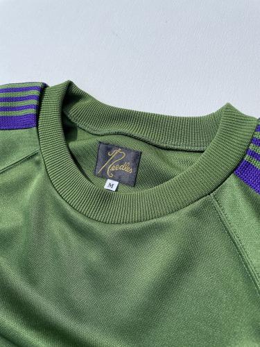 Track Crew Neck Shirt (Poly Smooth) "Ivy Green"
