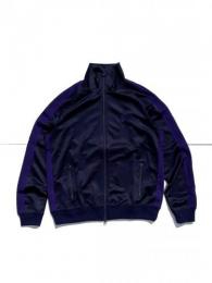 Track Jacket (Poly Smooth) "Navy"
