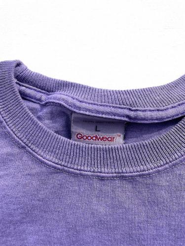 S/S Pocket Tee Pigment Dye (Purple)